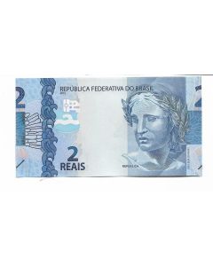 2 REAIS DUAS CHANCELAS -ERRO DE CORTE- FE - C339 