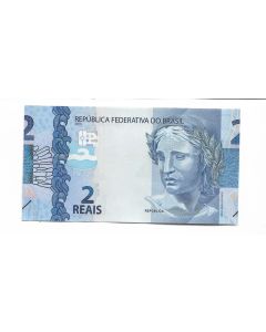 2 REAIS DUAS CHANCELAS -ERRO DE CORTE- FE - C339 