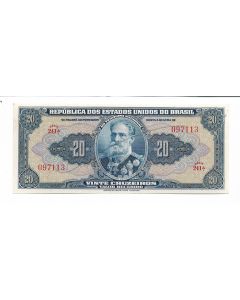 20 CRUZEIROS AUTOGRAFADA VALOR RECEBIDO-FE-C021