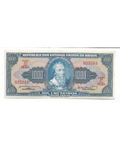 1000 CRUZEIROS DUAS CHANCELAS- FE-C055