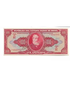 100 CRUZEIROS AUTOGRAFADA VALOR RECEBIDO- FE-C094