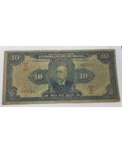 10 MIL RÉIS AUTOGRAFADA- MBC-R110d