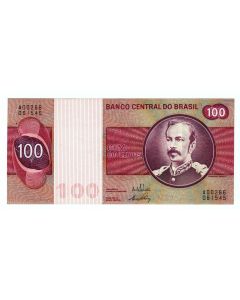 100 CRUZEIROS DUAS CHANCELAS- FE -C145*