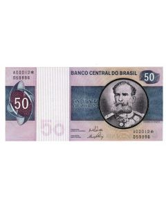 50 CRUZEIROS DUAS CHANCELAS REPOSIÇÃO- FE-C142a