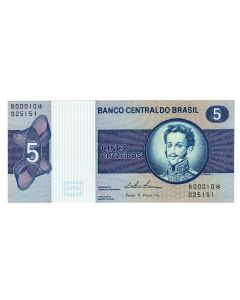 5 CRUZEIROS DUAS CHANCELAS REPOSIÇÃO-FE - C135a