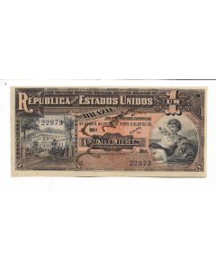 1 MIL RÉIS AUTOGRAFADA -FE-R076*