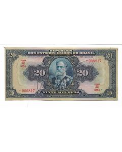 20 MIL RÉIS-AUTOGRAFADA -FE-R119d