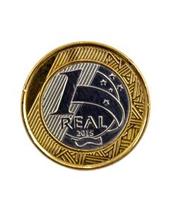 1 REAL REVERSO INVERTIDO  - JOGOS OLIMPÍCOS -RIO-VELA 