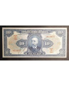 10 MIL RÉIS AUTOGRAFADA- FE-R110d