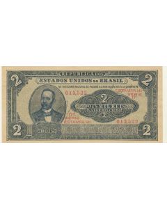 2 MIL RÉIS -AUTOGRAFADA -FE-R087*